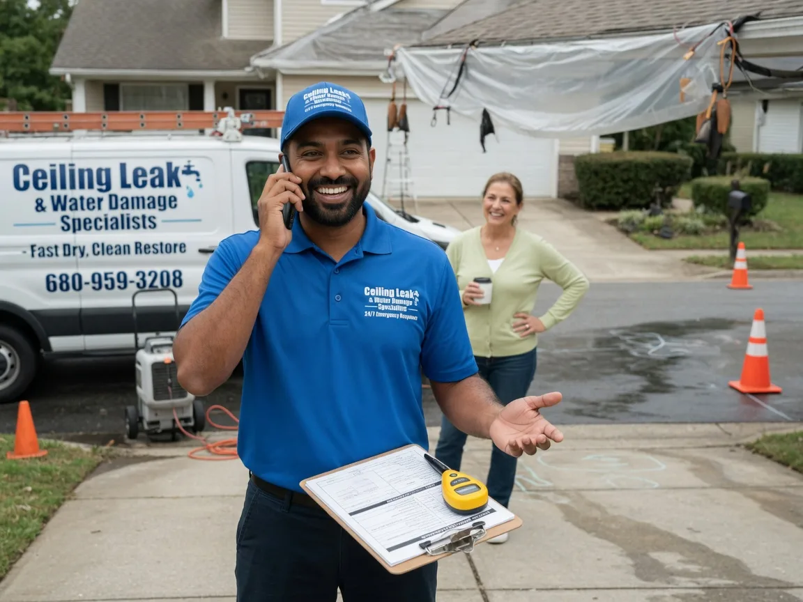 Ceiling Leak Cleanup Eastover, SC FAQs